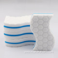 Square Eraser Melamine Cleaner/magic sponge with pu sponge